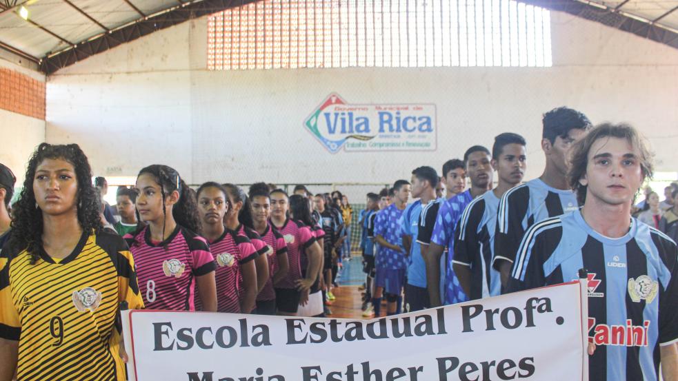 Secretaria de Educação realiza a 15ª edição dos Jogos Escolares da Juventude em Vila Rica