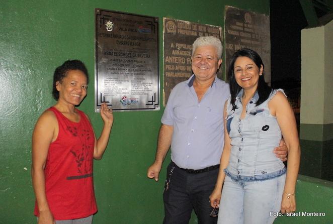 Secretaria de Cultura Desporto e Lazer inaugura reforma e ampliação da quadra de esporte do Bairro Vila Nova com aula inaugural do Curso Viva Dança