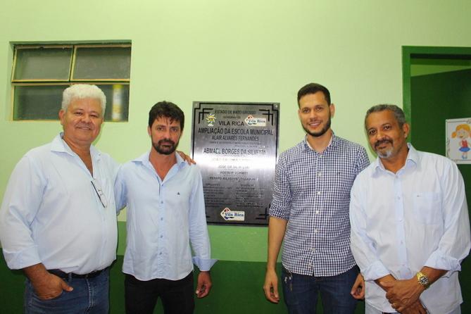 Escola Municipal recebe reforma e ampliação em Vila Rica