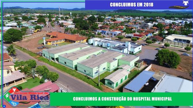 Governo Municipal através da Secretaria de Saúde conclui construção do Hospital Municipal   